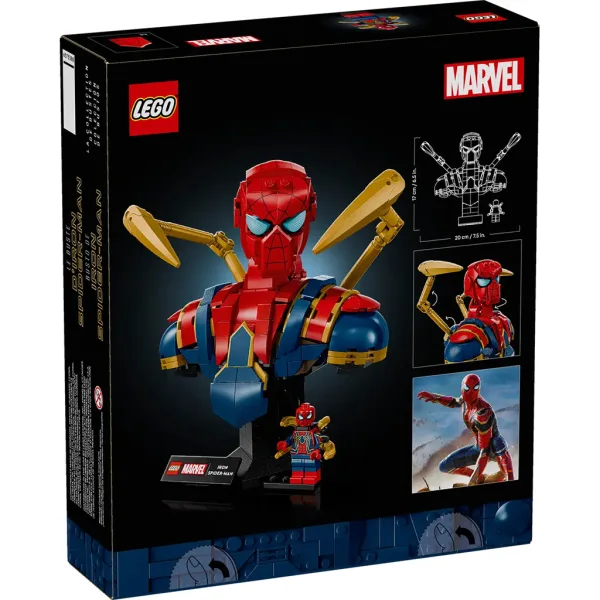 LEGO® Marvel: Popiersie Iron Spider-Mana (76326) zdjęcie 5