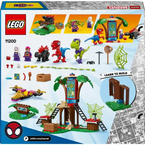 LEGO® Marvel: Spider-Man i pojedynek z raptorem Gobby’ego w domku na drzewie – kwatera główna (11200) zdjęcie 2