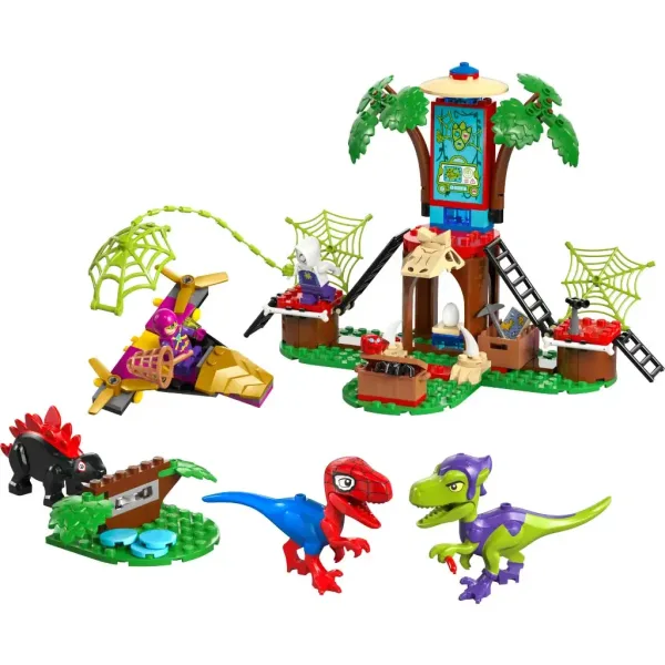 LEGO® Marvel: Spider-Man i pojedynek z raptorem Gobby’ego w domku na drzewie – kwatera główna (11200) zdjęcie 5
