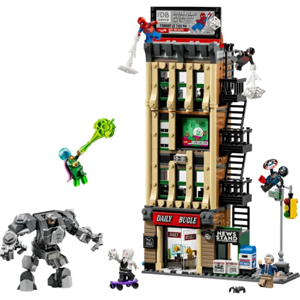 LEGO® Marvel: Spider-Man kontra Mysterio: Daily Bugle (76342) zdjęcie 2