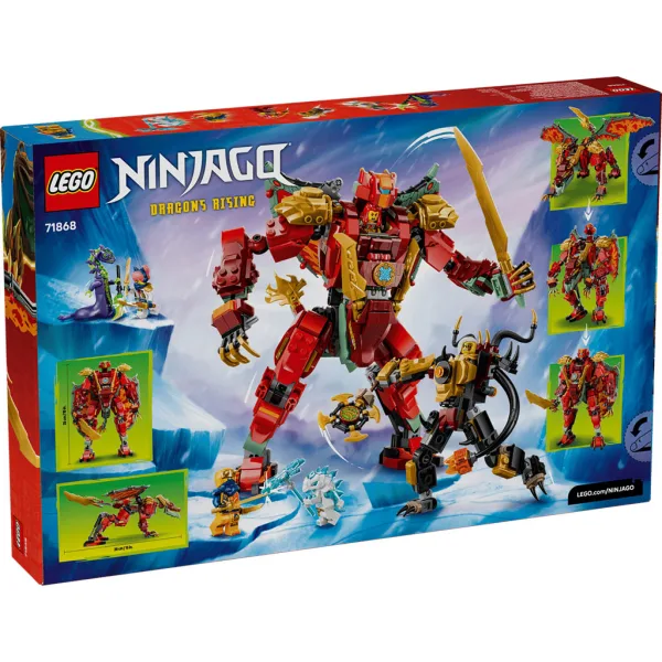 LEGO® Ninjago: Transformujący się smok-robot Wyldfyre (71868) zdjęcie 10