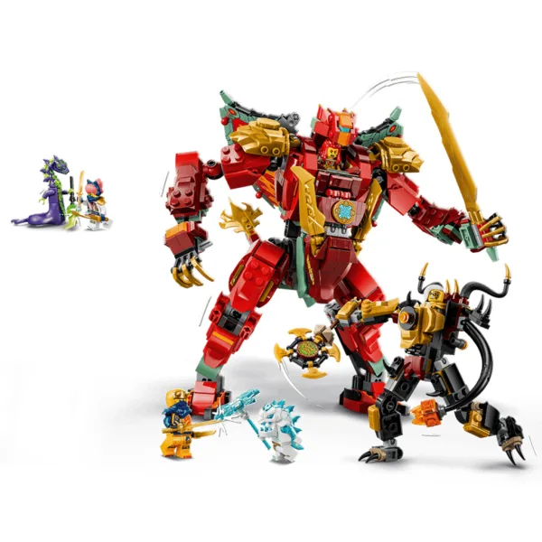 LEGO® Ninjago: Transformujący się smok-robot Wyldfyre (71868) zdjęcie 4