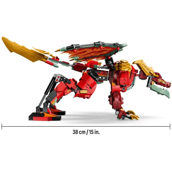 LEGO® Ninjago: Transformujący się smok-robot Wyldfyre (71868) zdjęcie 6