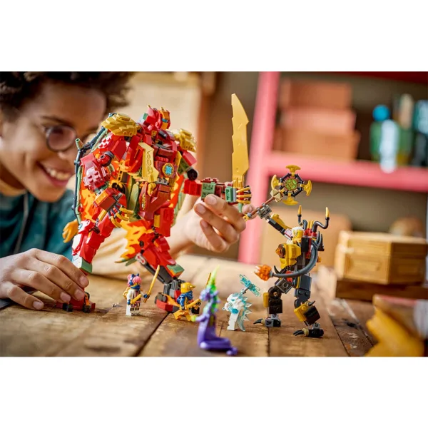 LEGO® Ninjago: Transformujący się smok-robot Wyldfyre (71868) zdjęcie 9