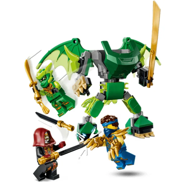 LEGO® Ninjago: Zbroja smoka Lloyda, zestaw bojowy (71862) zdjęcie 3