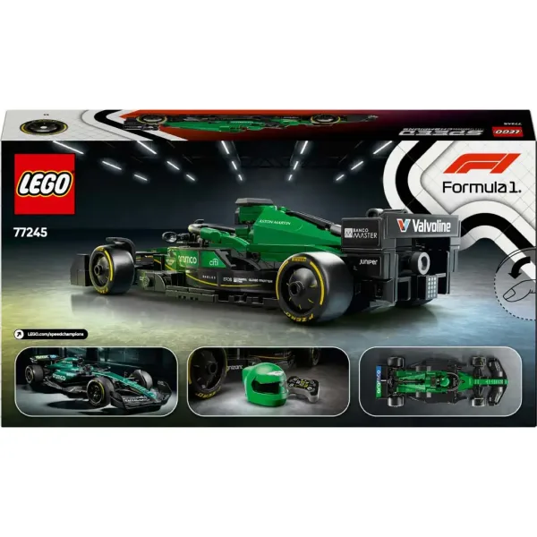 LEGO® Speed Champions: Aston Martin Aramco F1® AMR24 samochód wyścigowy (77245) zdjęcie 2
