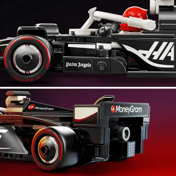 LEGO® Speed Champions: MoneyGram Haas F1® Team VF-24 samochód wyścigowy (77250) zdjęcie 4