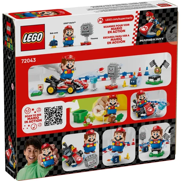 LEGO® Super Mario™: Interaktywny LEGO® Mario™ i Standardowy Kart (72043) zdjęcie 8