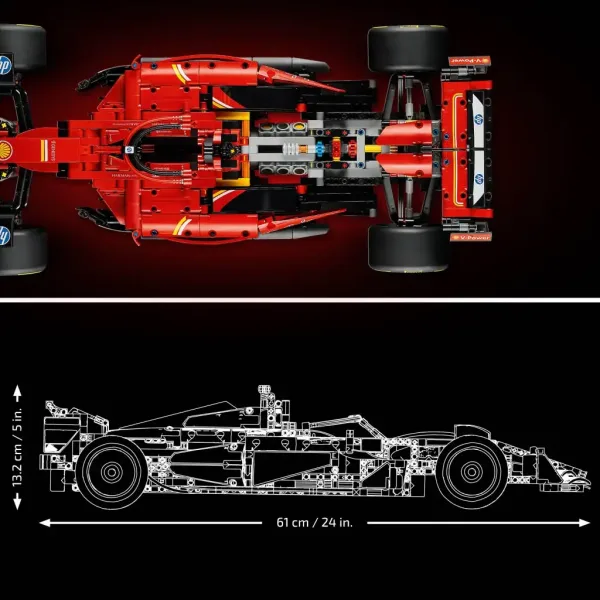 LEGO® Technic: Ferrari SF-24 F1 samochód (42207) zdjęcie 8