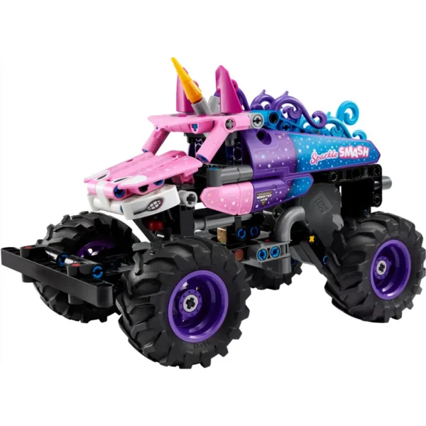 LEGO® Technic: Monster Jam™ Sparkle Smash™ – pojazd z napędem typu pull-back (42220) zdjęcie 2