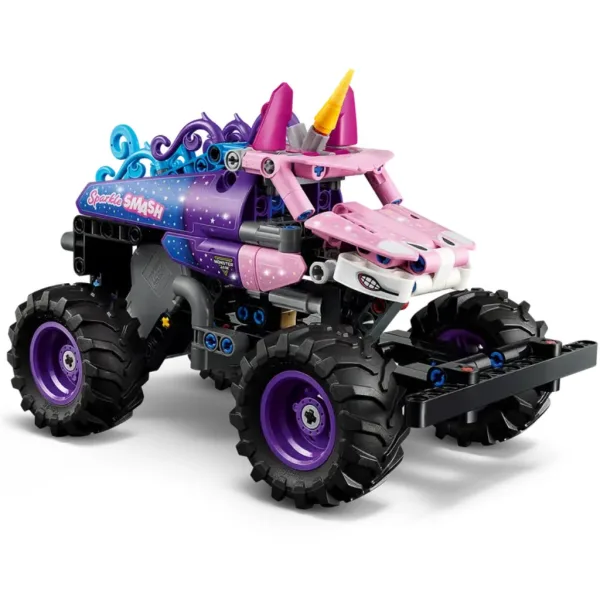 LEGO® Technic: Monster Jam™ Sparkle Smash™ – pojazd z napędem typu pull-back (42220) zdjęcie 3