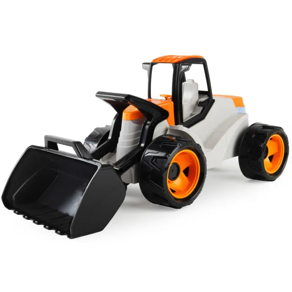 LENA: GIGA TRUCKS olbrzymia ładowarka czołowa w kolorze pomarańczowo-beżowym, 67 cm zdjęcie 1