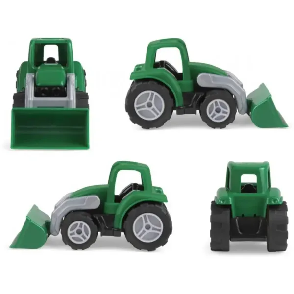 LENA: Maszyny budowlane Workies - Traktor z łyżką 12 cm zdjęcie 2