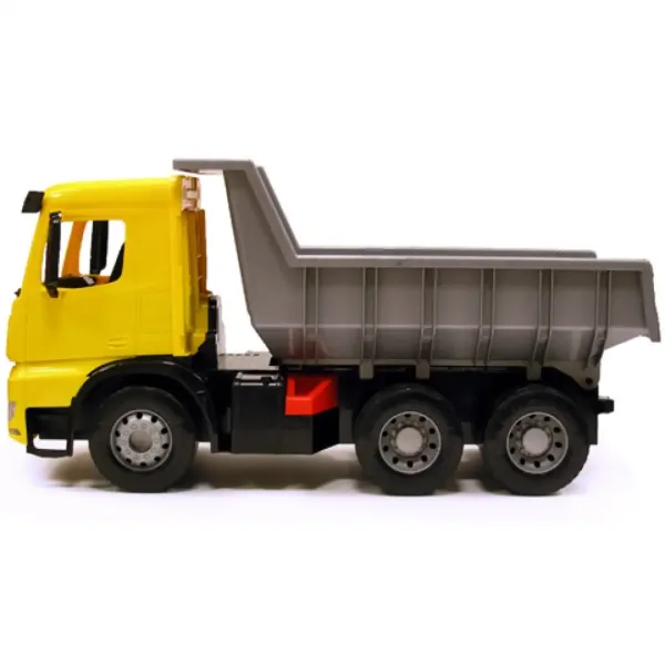 LENA: Mercedes-Benz Actros gigantyczna wywrotka żółto/czarna 67cm zdjęcie 2