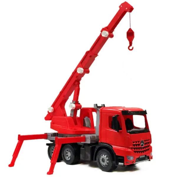 LENA: Mercedes-Benz Arocs gigantyczny dźwigowy wóz strażacki 70cm zdjęcie 2