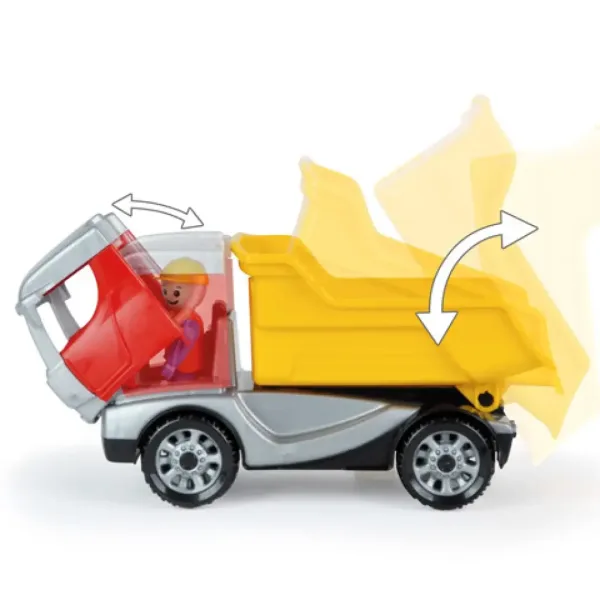 LENA: Wywrotka Truckies z figurką, 22 cm zdjęcie 3