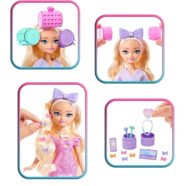 Lalka Barbie Dream Besties Hairstylist Malibu - Mattel zdjęcie 3