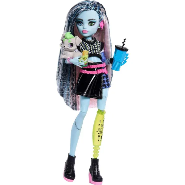 Lalka Frankie Stein z serii Monster High z akcesoriami – Mattel zdjęcie 3