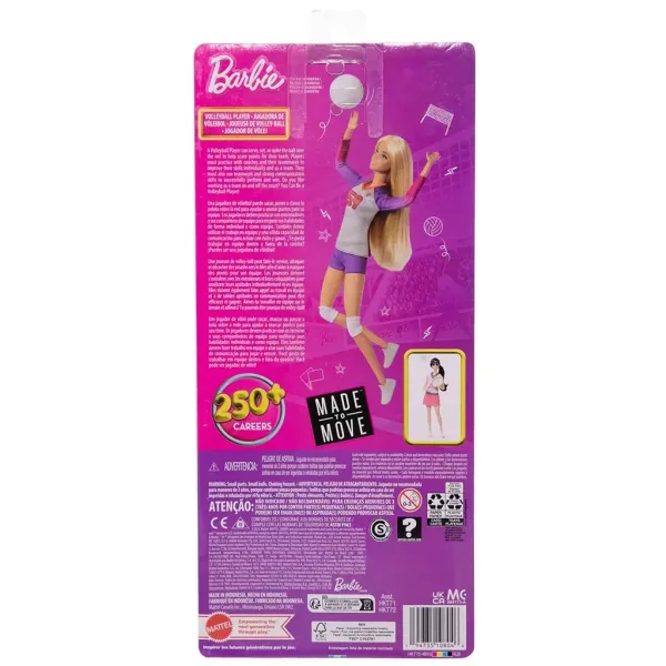 Lalki Barbie Sportowcy - Siatkarka - Mattel zdjęcie 2