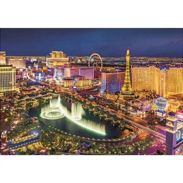 Las Vegas, Stany Zjednoczone HQC puzzle 6000 elementów - Clementoni zdjęcie 2