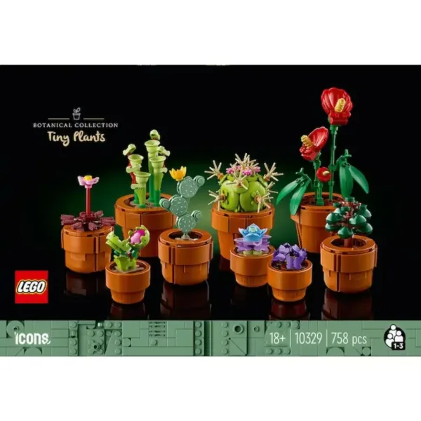 Lego® Icons: Małe rośliny doniczkowe (10329) zdjęcie 8