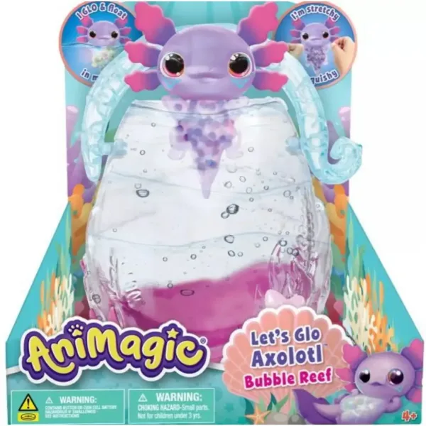Let’s Glo Axolotl: Zestaw świecący wodny towarzysz zdjęcie 3