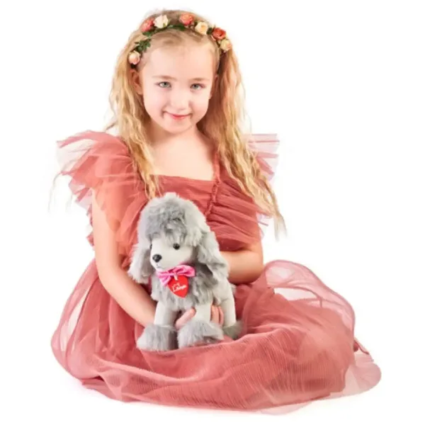 Lily szary pudel pluszowy 25cm - Lumpin zdjęcie 2