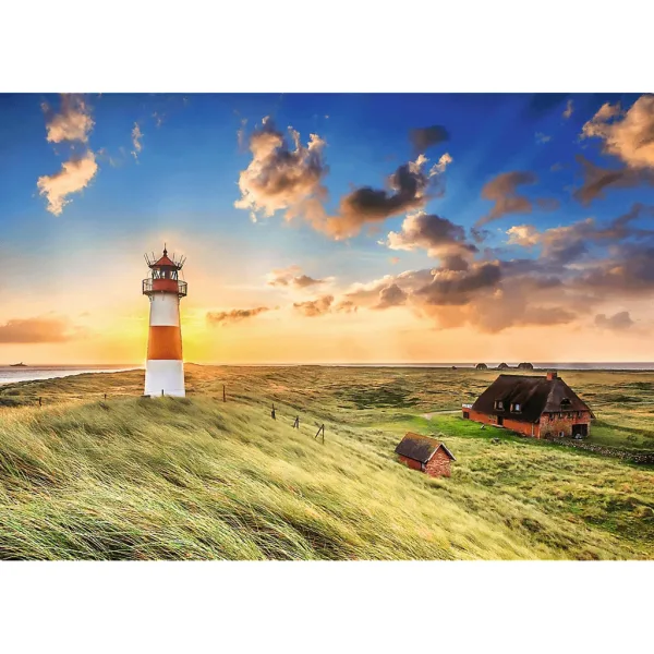 Listi latarnia morska, puzzle premium plus quality 1000 elementów - Trefl zdjęcie 2