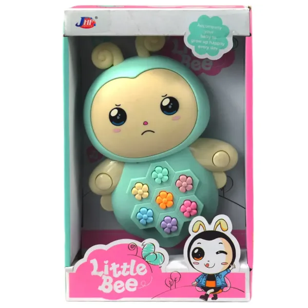 Little Bee pszczółkowa, grająca zabawka dla niemowląt zdjęcie 4
