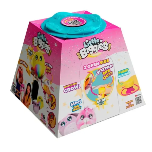 Little Biggies: Nadmuchiwany mini pluszowy kurczaczek zdjęcie 2