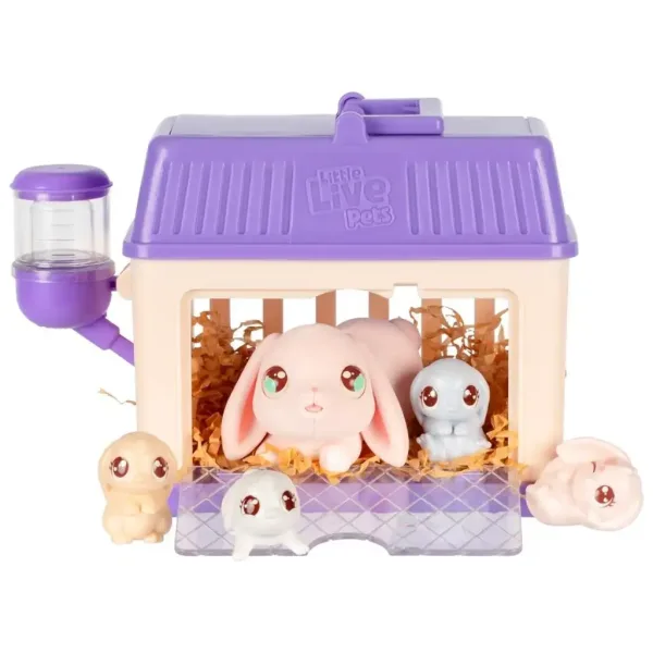 Little Live Pets: Mama Królik i jej maluchy zestaw zabawkowy zdjęcie 2
