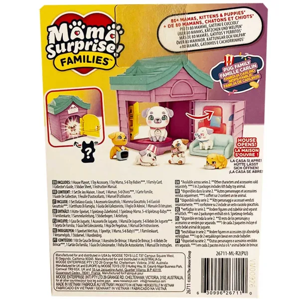 Little Live Pets: Mama Surprise — rodzina mopsów zdjęcie 2