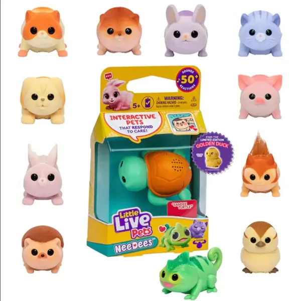 Little Live Pets: Needees Kolekcjonerskie interaktywne zwierzątka różne 1 szt. zdjęcie 2