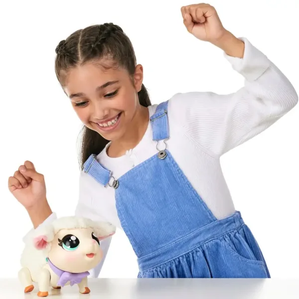 Little Live Pets: Snowie owieczka, interaktywny baranek z dźwiękiem i funkcją ruchu zdjęcie 4