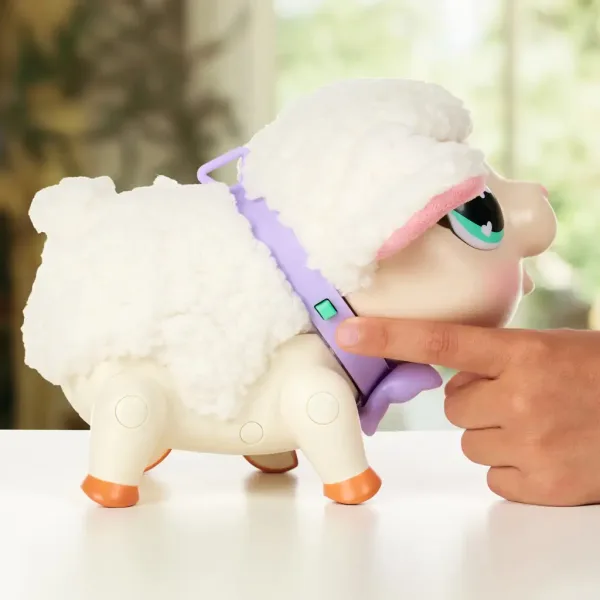 Little Live Pets: Snowie owieczka, interaktywny baranek z dźwiękiem i funkcją ruchu zdjęcie 5