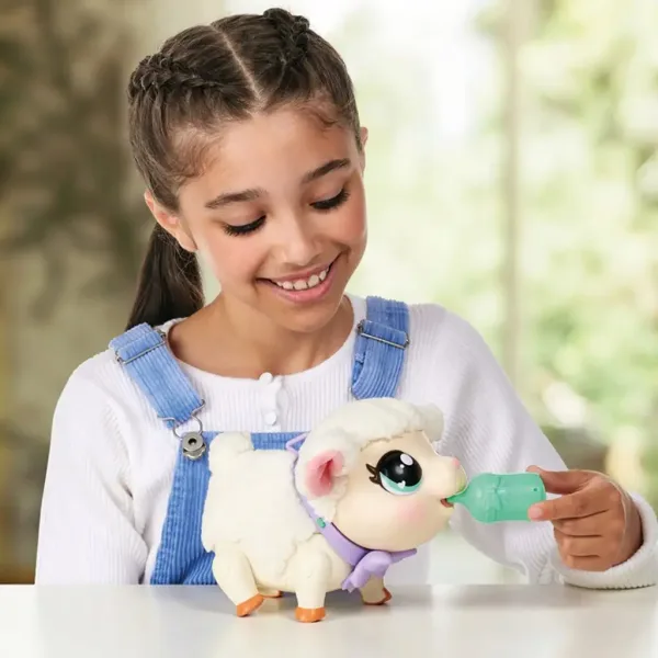 Little Live Pets: Snowie owieczka, interaktywny baranek z dźwiękiem i funkcją ruchu zdjęcie 6