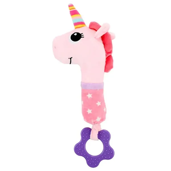 Little Stars: Pluszowy gryzak jednorożec zdjęcie 3