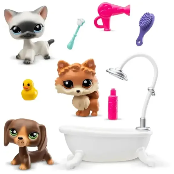 Littlest Pet Shop: Zestaw 3 figurek Spa zdjęcie 2