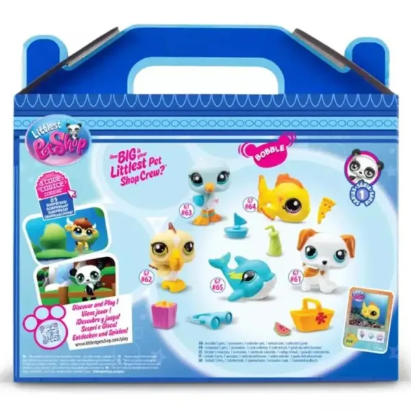 Littlest Pet Shop: Zestaw 5 figurek Seria 1 - Plaża zdjęcie 3