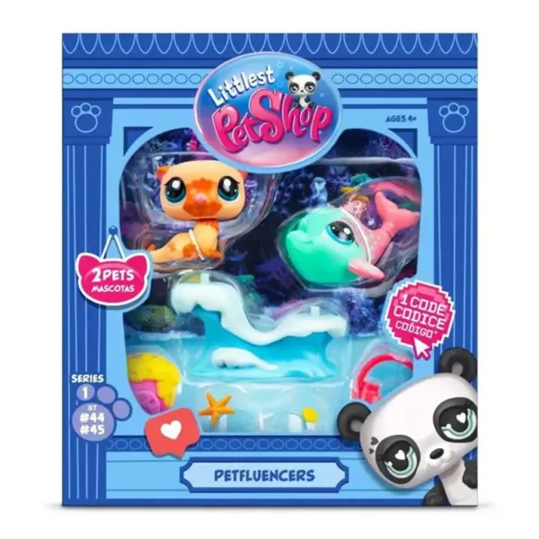 Littlest Pet Shop: Zestaw Petfluencer 2-pak wieloraki 1 szt. zdjęcie 1