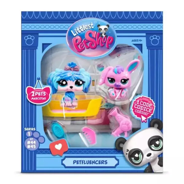 Littlest Pet Shop: Zestaw Petfluencer 2-pak wieloraki 1 szt. zdjęcie 5