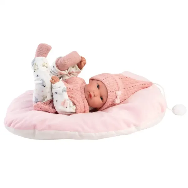 Llorens: Bimba noworodek z poduszką 35 cm zdjęcie 4