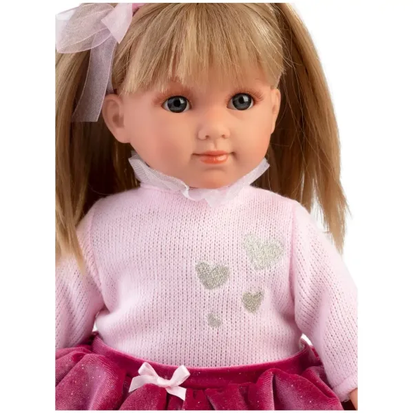 Llorens: Lalka Elena 35 cm w czerwonej spódnicy zdjęcie 3