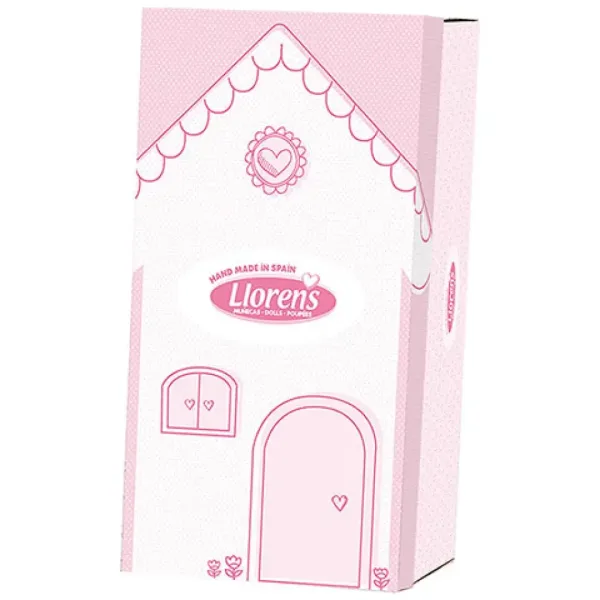Llorens: Lalka Valeria 28 cm w sukience Happy Birth Day zdjęcie 2