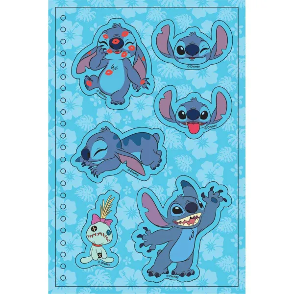 Luna: Disney Stitch Mega zeszyt z naklejkami zdjęcie 2