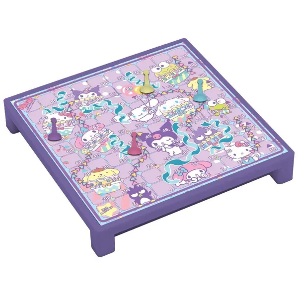 Luna: Hello Kitty 2 w 1 gra planszowa – Cztery w rzędzie oraz Węże i Drabiny zdjęcie 2