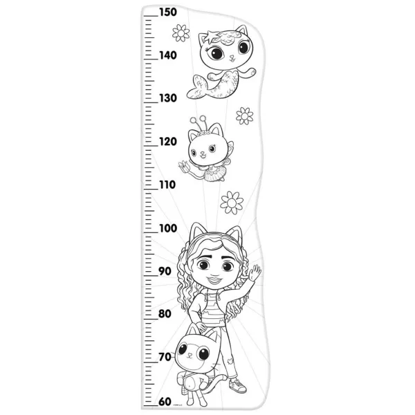 Luna: Domek Gabi – miarka wzrostu do kolorowania, maxi puzzle, 25 elementów zdjęcie 3