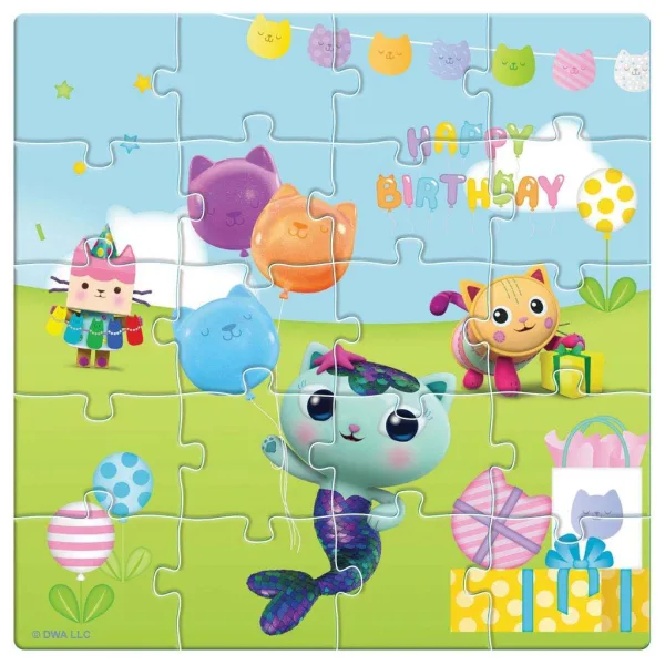 Luna: Magnetyczna układanka puzzle 3x20 sztuk z motywem domku Gabi zdjęcie 4