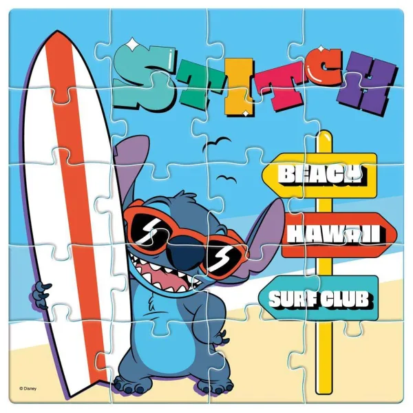 Luna: Magnetyczne puzzle 3x20 sztuk z motywem Disney Lilo i Stitch zdjęcie 3