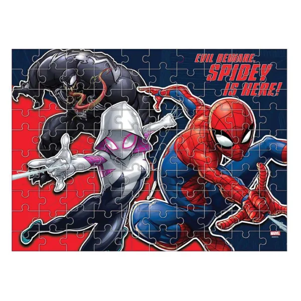 Luna: Marvel Spider-Man, 100-elementowa świecąca w ciemności układanka zdjęcie 2